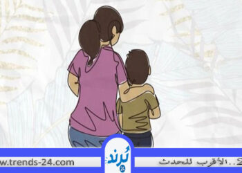 حكمة أم مع طفلها تنقذه